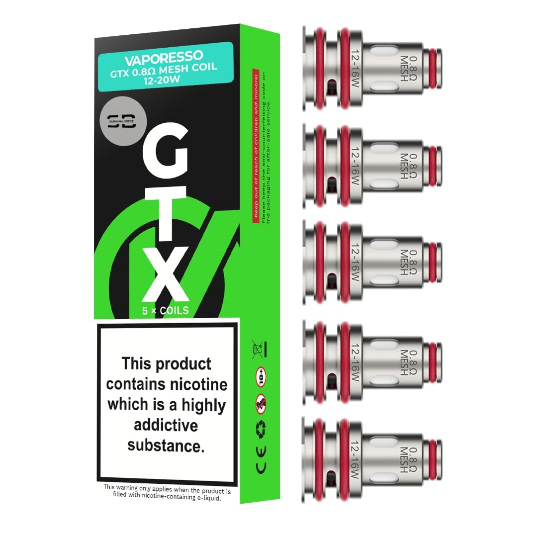 Vaporesso GTX Coils [0.6] - 5 Pack - No Nicotine