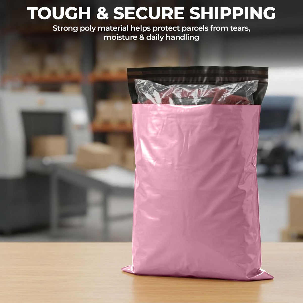 iSOUL 10x Large Mailing Bags, 17x24 Strong Large Vinted Mailing Postal Postage Bags [Use in Parcel, Delivery, Shipping, Mail, Package] [43.2cmx61cm] Grey Bag