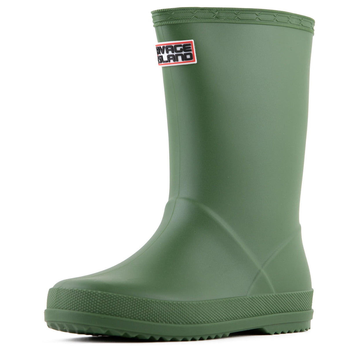 Savage Island Kids Wellies Boys & Girls Waterproof Wellington Boots - Toddler & Children’s Rain Boots - Unisex Welly Shoes