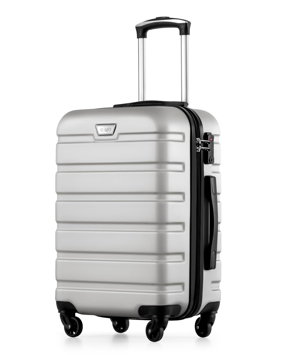 COOLIFE 28 Inch Large Suitcase, ABS+PC, Lightweight Hard Shell Luggage