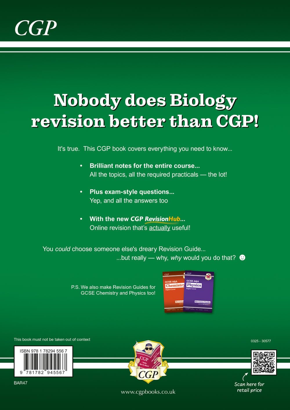 GCSE Biology AQA Higher Revision Guide with CGP RevisionHub (CGP AQA GCSE Biology)