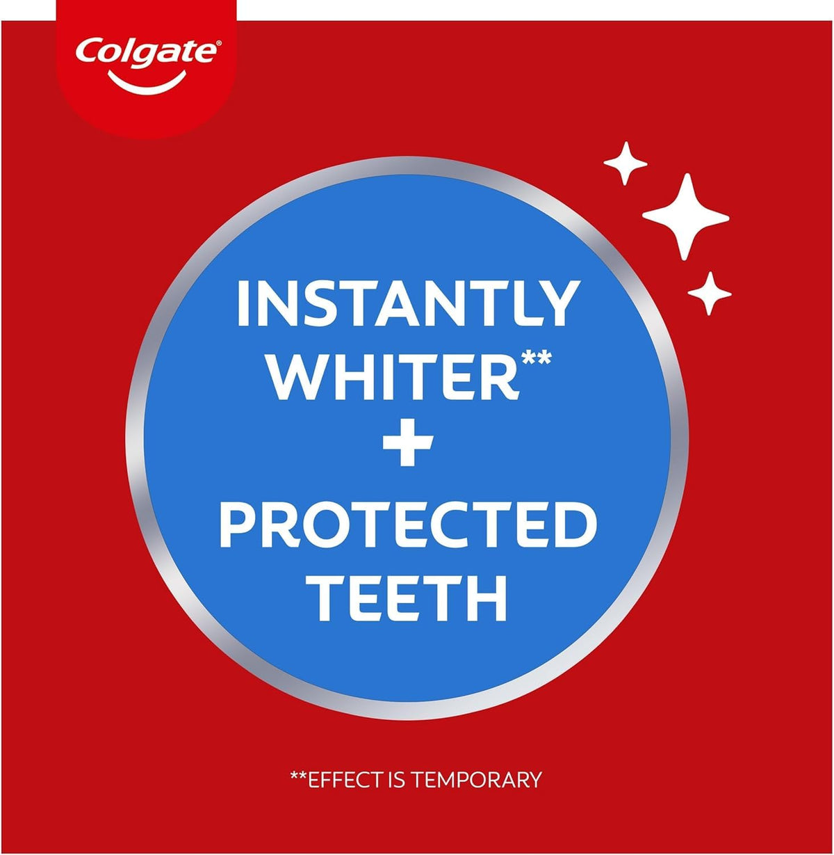 Colgate Max White Purple Reveal Teeth Whitening Toothpaste - Clinically Proven to Remove up to 100% of Surface Stains** - Fluoride Toothpaste - Colgate Multipack - 4 X 75ml