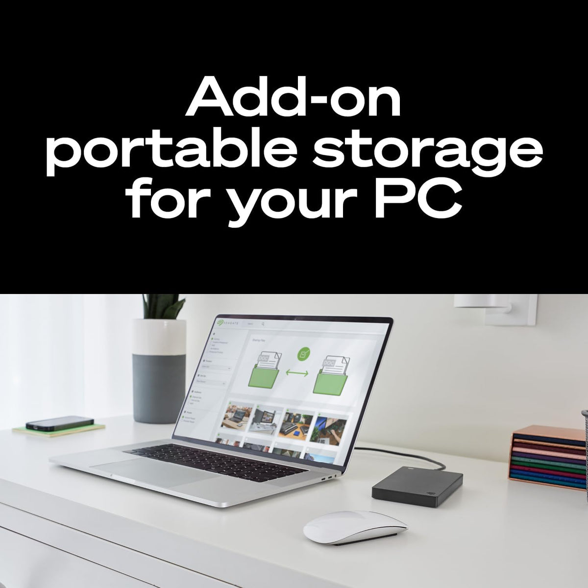 Seagate 2TB Portable Hard Drive | USB 3.0 (STGX2000400)