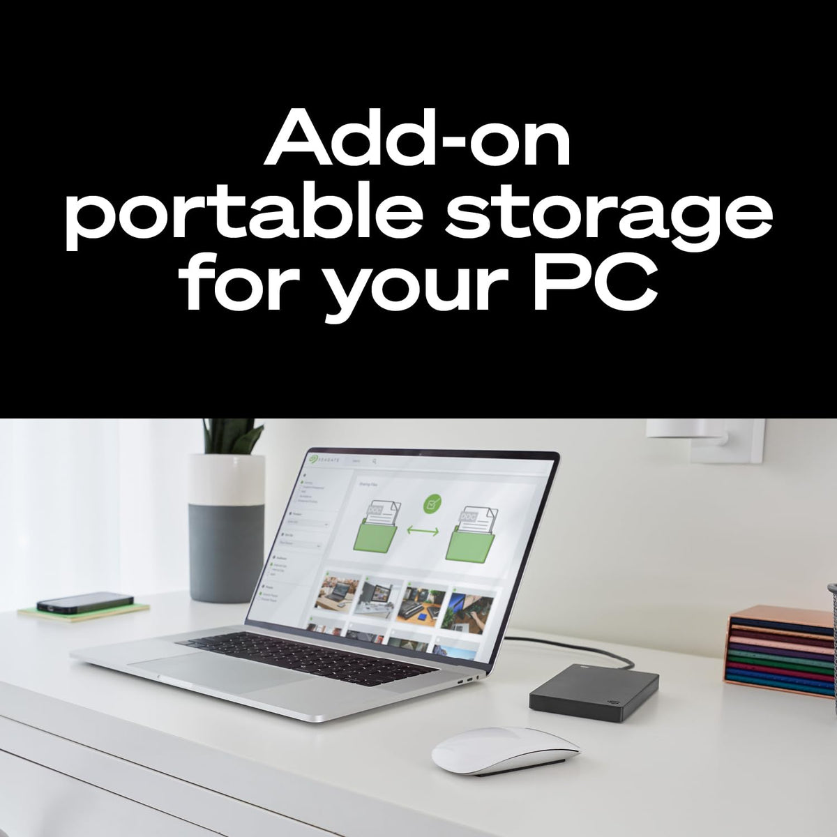 Seagate 2TB Portable Hard Drive | USB 3.0 (STGX2000400)