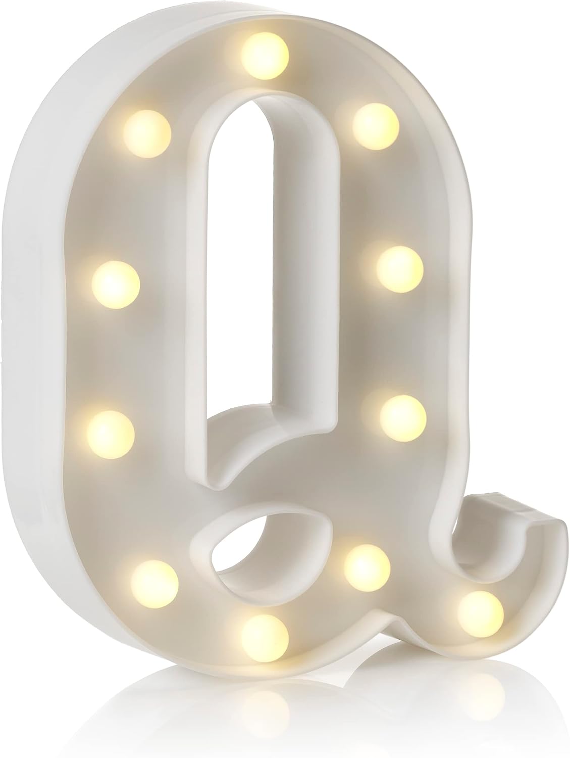 Auraglow LED Light Up Letter C Sign, Battery Powered Party Decoration