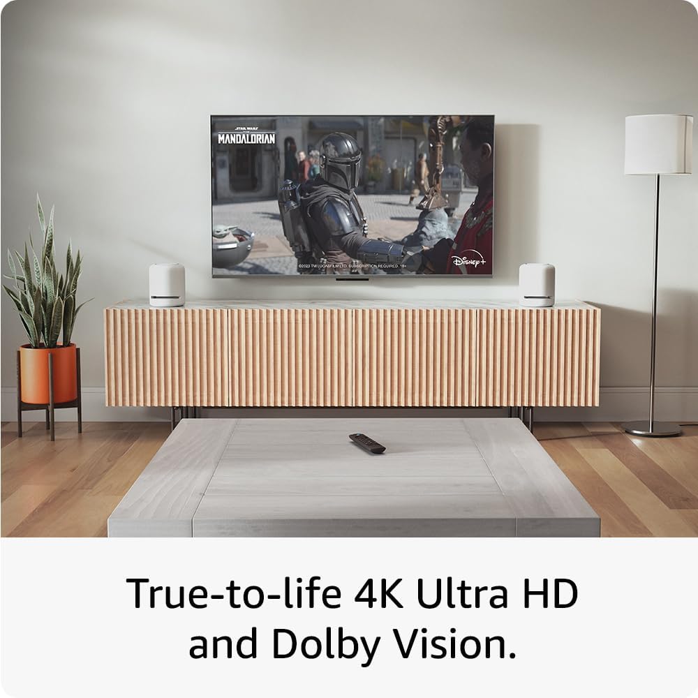 Certified Refurbished Amazon Fire TV Stick 4K Max streaming device | supports Wi-Fi 6E, Ambient Experience