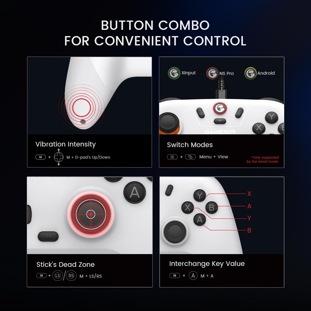 GameSir Nova Lite Wireless Controller for PC, Hall Effect Sticks & Trigger