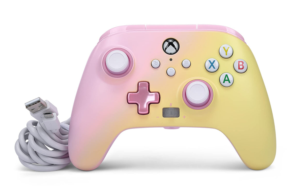 PowerA Enhanced Wired Controller for Xbox Series X|S, Wired Video Game Controller, Gamepad for Xbox X and S, Officially Licenced by Xbox, 2 Years Manufacturer Warranty - Purple Hex