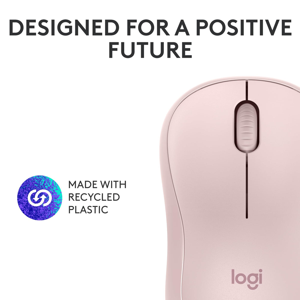 Logitech M240 Silent Bluetooth Mouse, Wireless, Compact