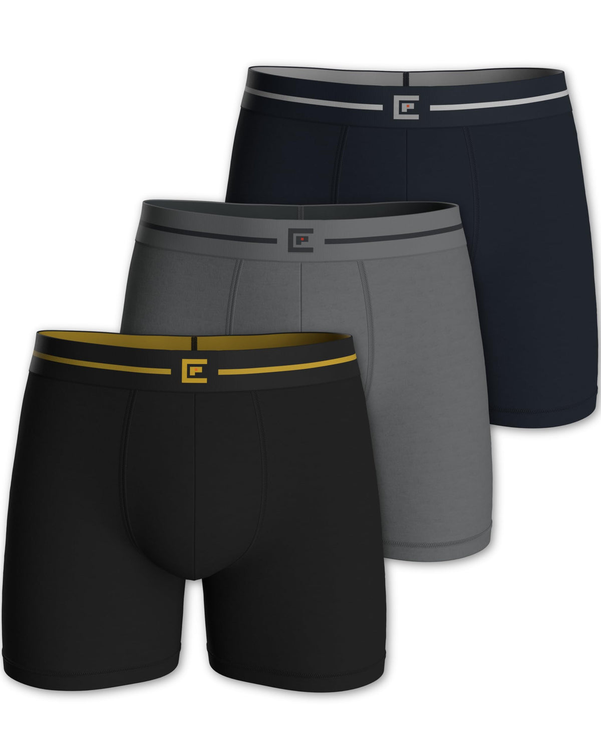 Pierre Calvini Bamboo Mens Boxers - Mens Underwear Multipack (3/6Pk)