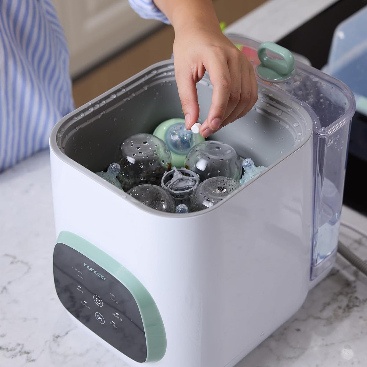 Momcozy Official Washing Block for KleanPal Pro Baby Bottle Washer, 120 Pcs