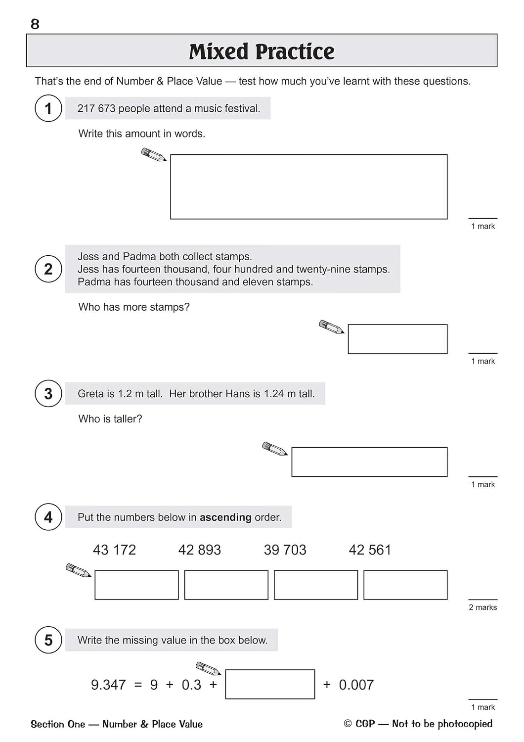 KS2 Maths Year 6 SATS Question Book (for the 2027 tests)