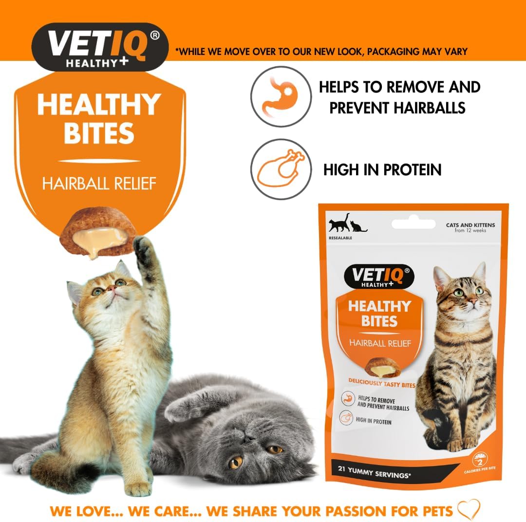 VETIQ Healthy Bites Cat Variety Treats for Cats & Kittens (84 Servings)