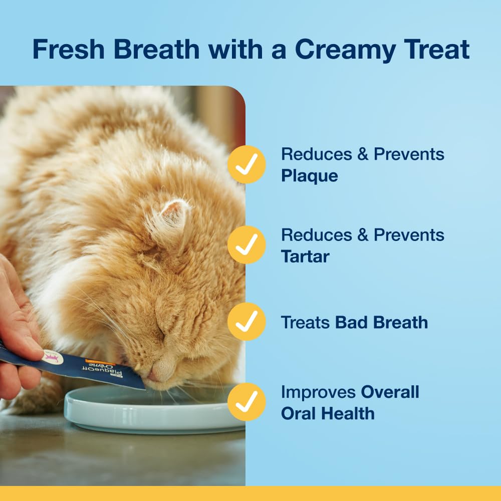 ProDen PlaqueOff 40g Powder for Cats, 100% Natural Tooth Care Powder, Protects Against Bad Breath, Helps with Tartar and Plaque