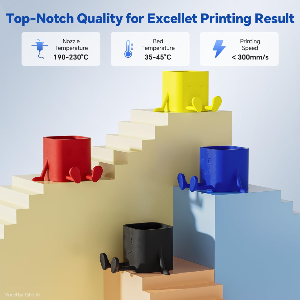 DEEPLEE PLA PRO Filament 1.75mm Brown 2KG
