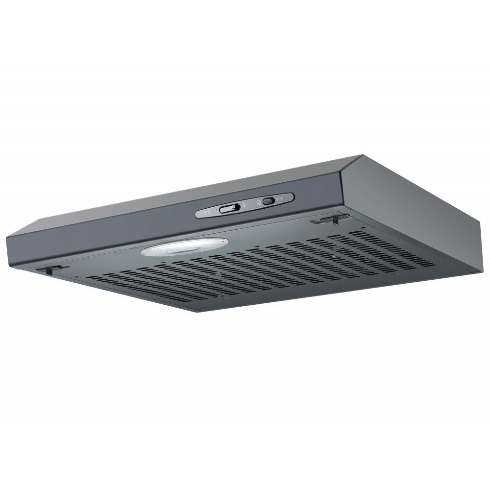 Cookology 50cm Wall Visor Cooker Hood + Ducting Kit - Stainless Steel