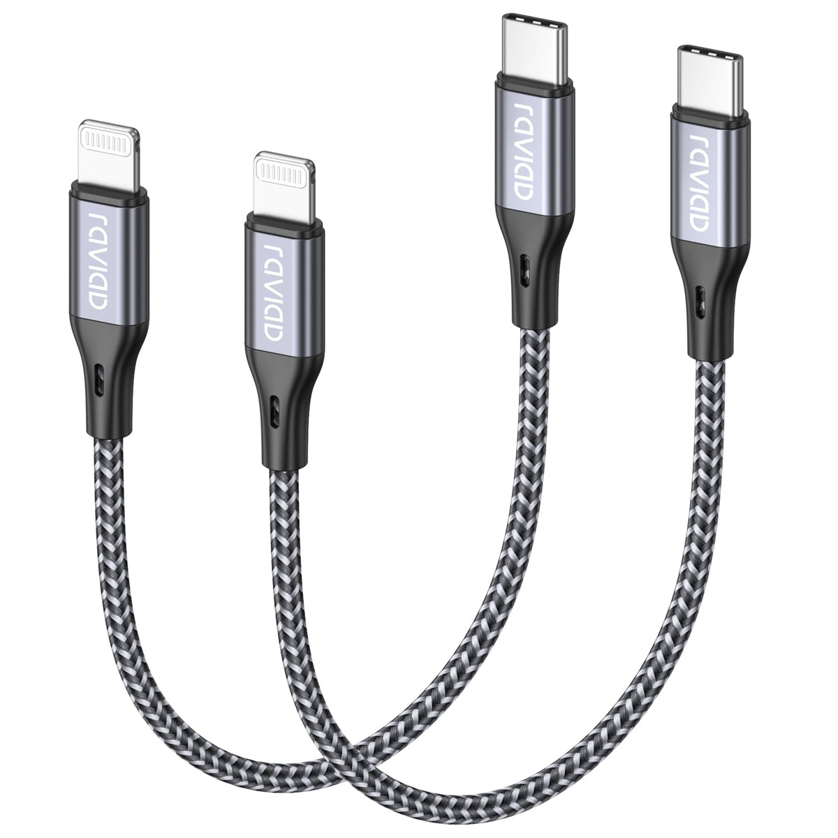 RAVIAD USB C to Lightning Cable 1M [MFi Certified] iPhone Charger USB C