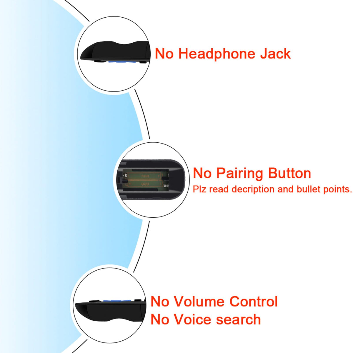 Gvirtue 【Pack of 2】Replacement Remote Control Compatible with Roku Box Model: Roku 1, Roku 2(HD, XD, XS), Roku 3, Roku LT, HD, XD, XDS, Roku N1, Roku Express, Roku Express+