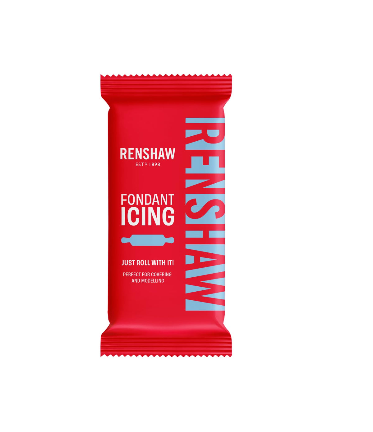 Renshaw White Ready to Roll Fondant Icing, 500 g (Pack of 1)