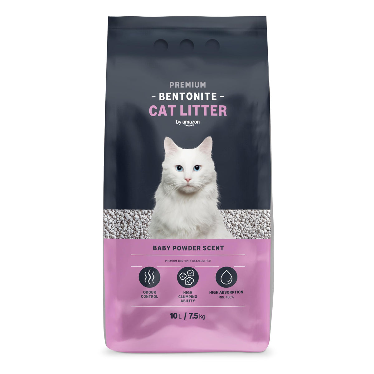 by Amazon Clumping Corn Cat Litter, Unscented, 10 L (Pack of 1) (Previously a Lifelong brand, same product)