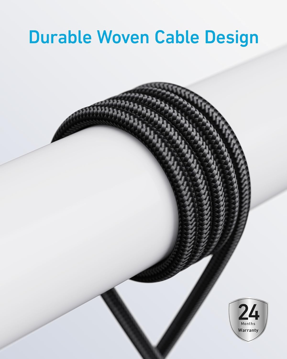 Anker 240W USB C to USB C Cable, Fast Charging Cord (2pack, 1.8m, Black)