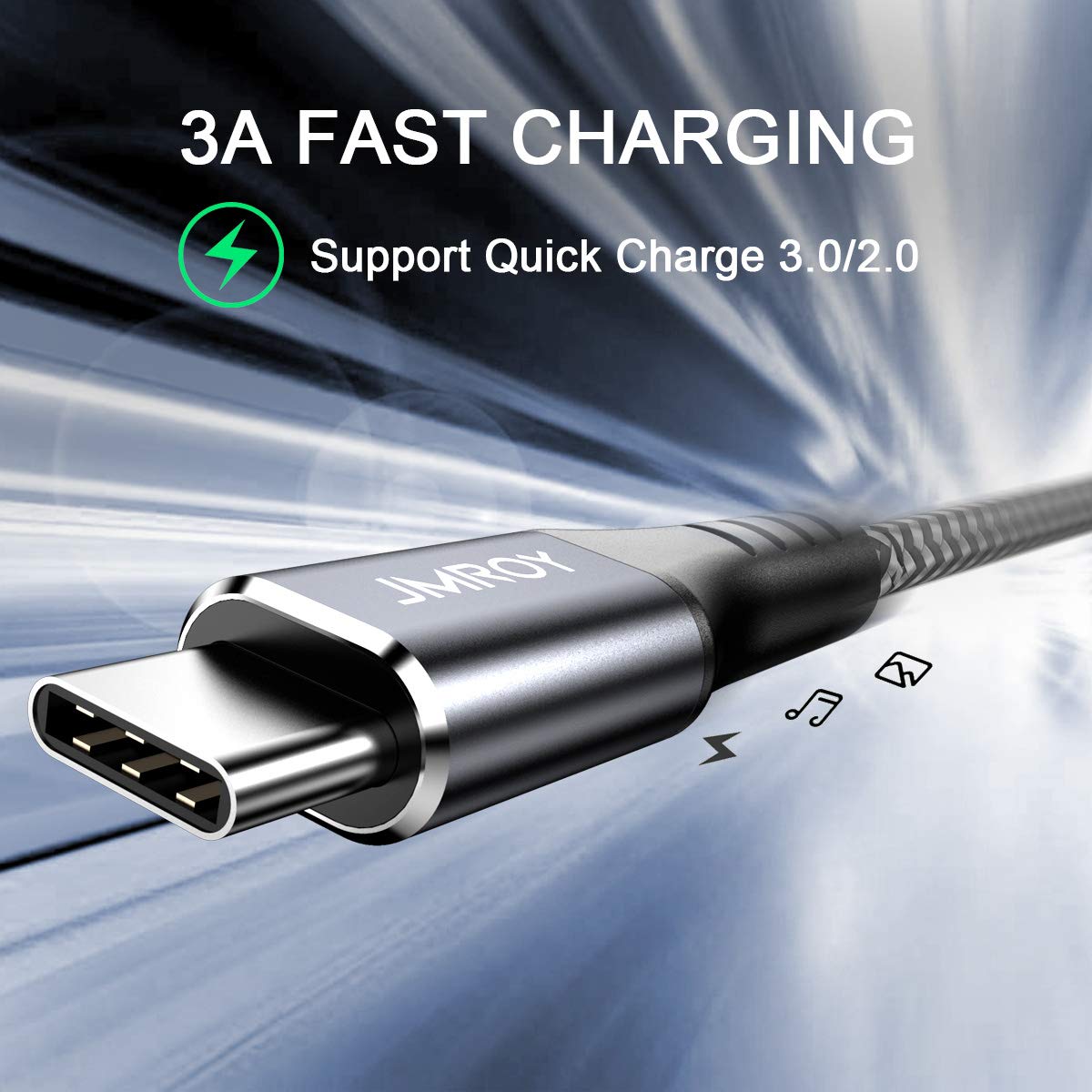 Extra long USB to USB C Cable 3m, PS5 Controller Charging Cable Type C Charger cable for Samsung Galaxy S22 S21 S20 Plus Note 10 9 8, Google Pixel,LG, Playstation 5, Xbox Series X/S