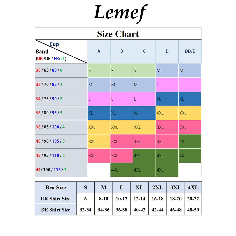 Lemef 3-Pack Seamless Sports Bra Wirefree Yoga Bra with Removable Pads for Women
