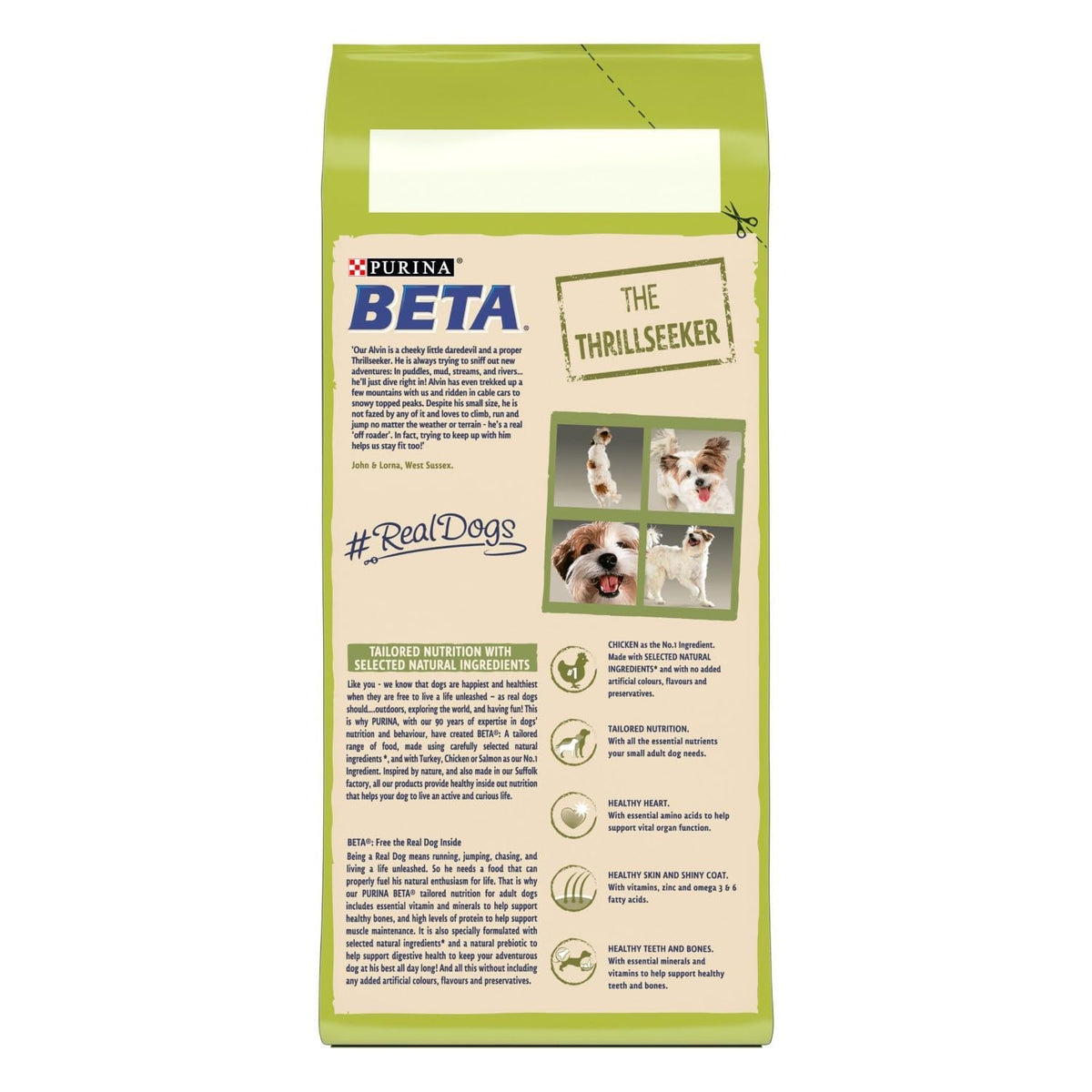 BETA Adult Sensitive Salmon Dry Dog Food 14kg