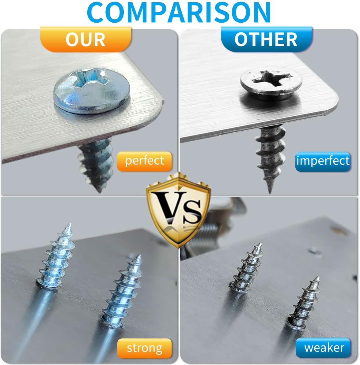 Hinge Repair Plate,4PCS Cabinet Hinge Repair Plate with Customized Screws,Stainless Steel Kitchen Cupboard Door Hinge Repair Brackets with Holes