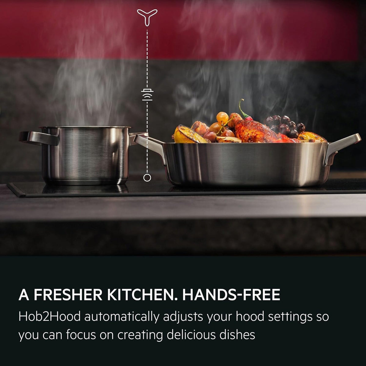 AEG Induction Hob IKB64401FB, 59 cm, 4 Zones