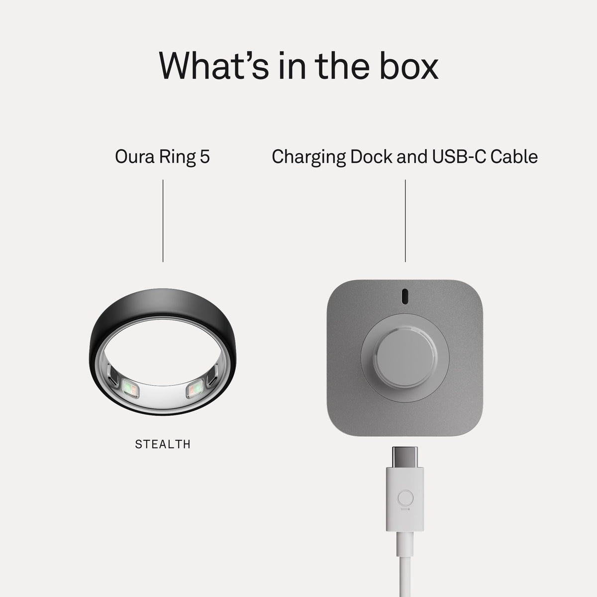 Oura Ring 5 Silver - Size 11 - Size Before You Buy