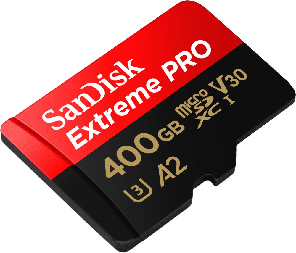 SANDISK Extreme PRO microSD Card + Adapter 256GB, Up to 200MB/s Read Speeds