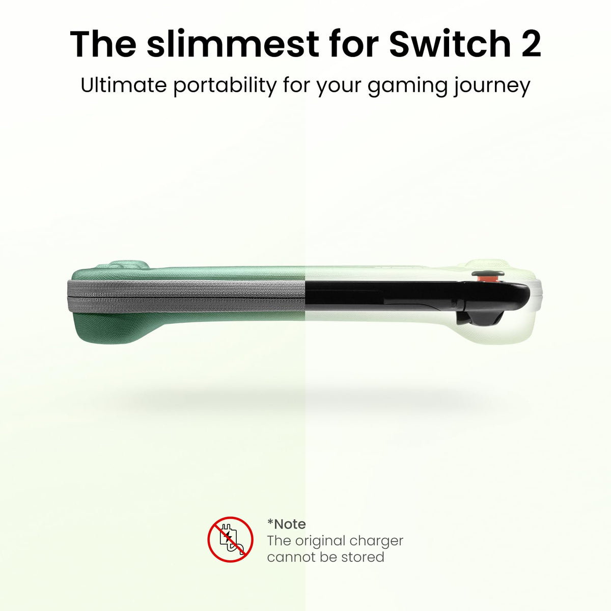 tomtoc Slim Carring Case for Nintendo Switch 2, Military Grade Protection