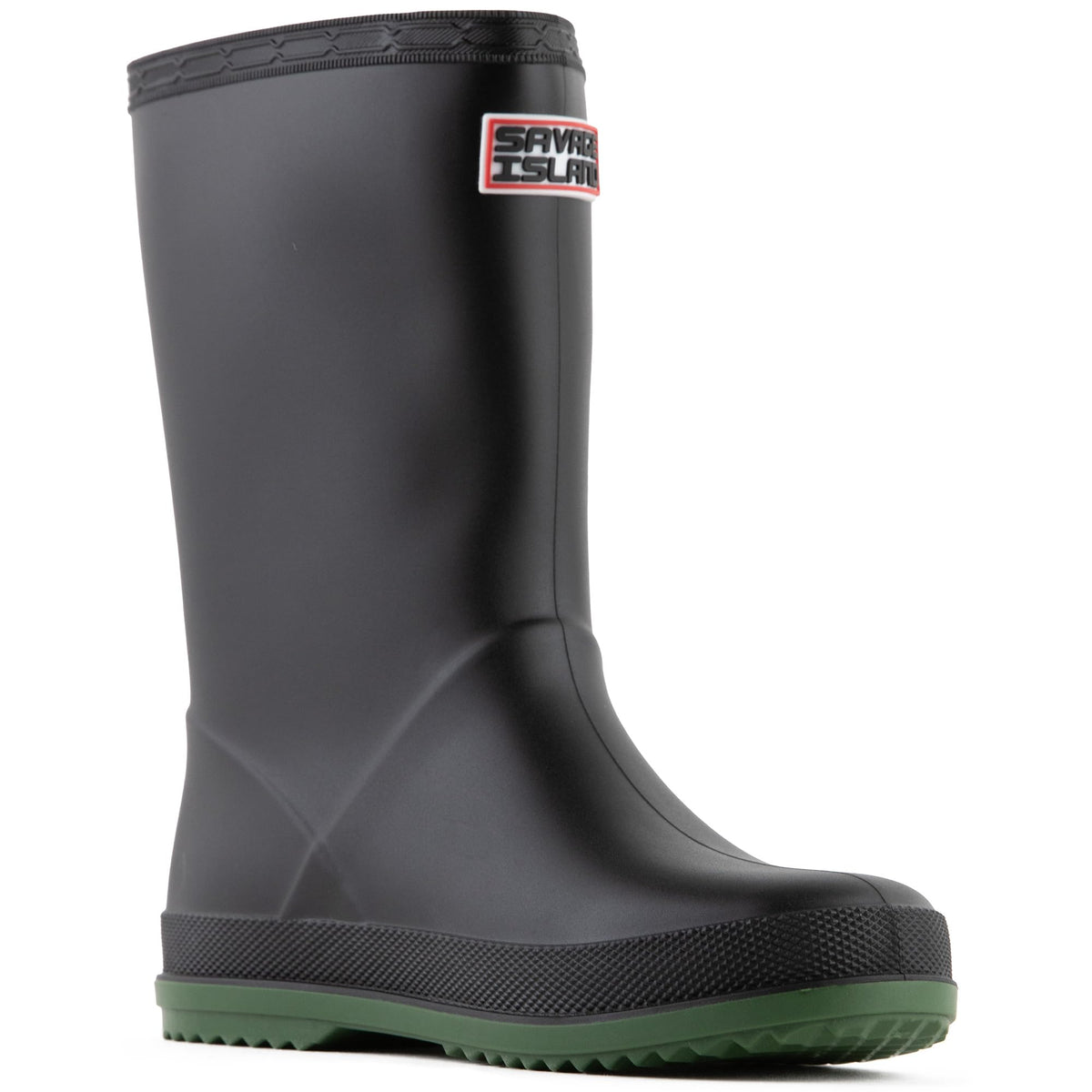 Savage Island Kids Wellies Boys & Girls Waterproof Wellington Boots - Toddler & Children’s Rain Boots - Unisex Welly Shoes