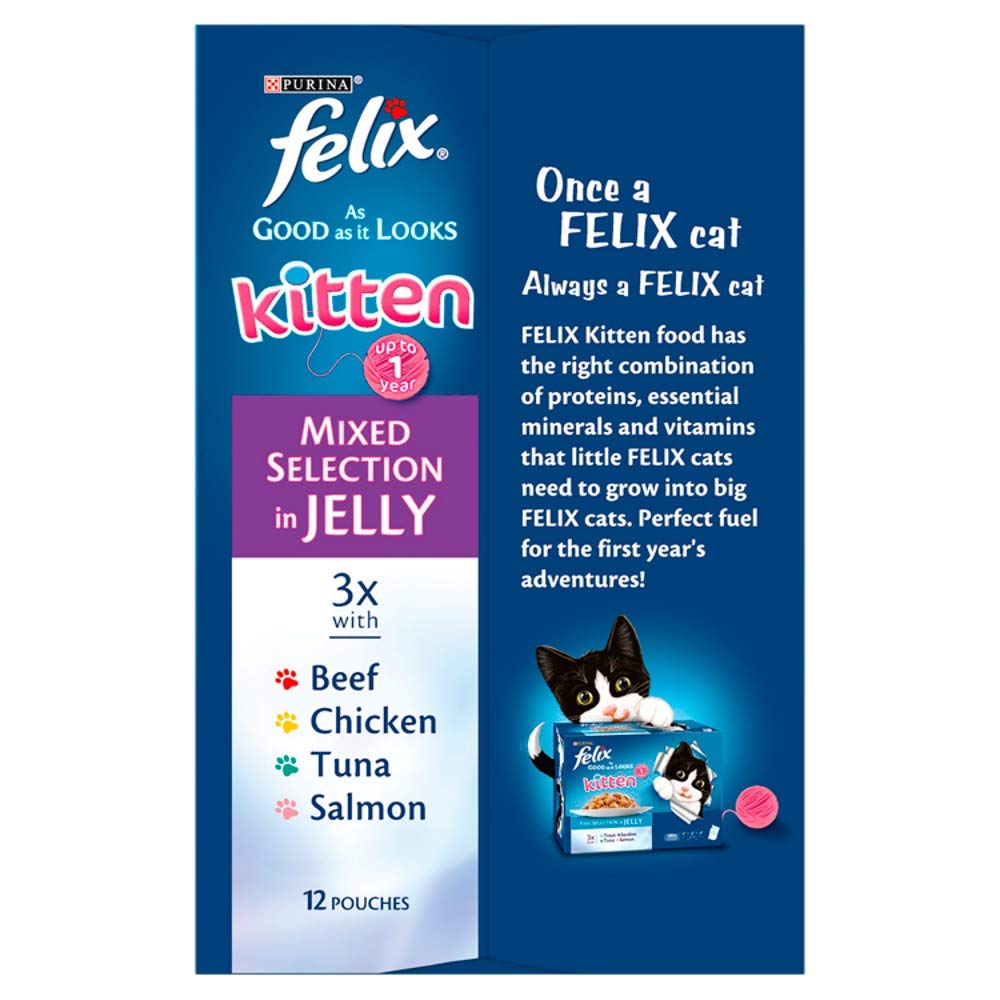 FELIX Doubly Delicious Countryside Selection in Jelly Wet Cat Food 40x85g