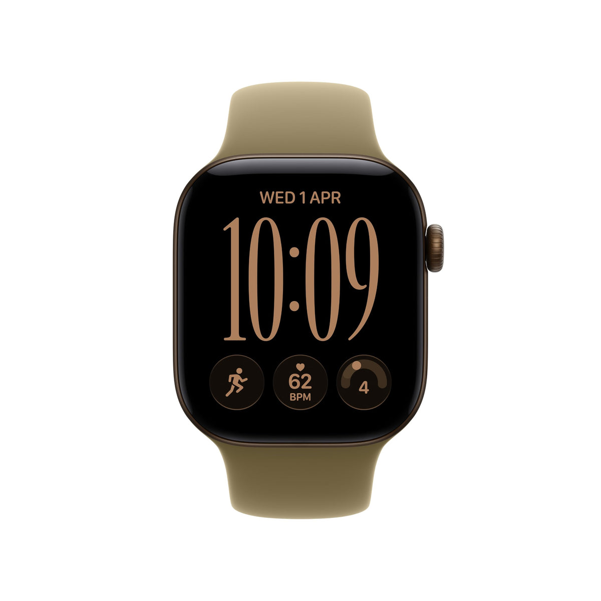 Apple Watch Series 12 GPS 46mm Smartwatch Dark Bronze Aluminium Case