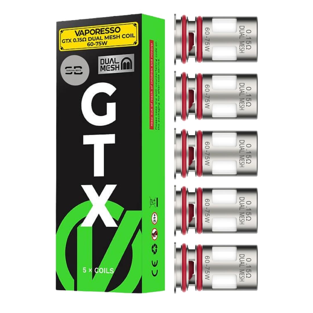 Vaporesso GTX Coils [0.6] - 5 Pack - No Nicotine