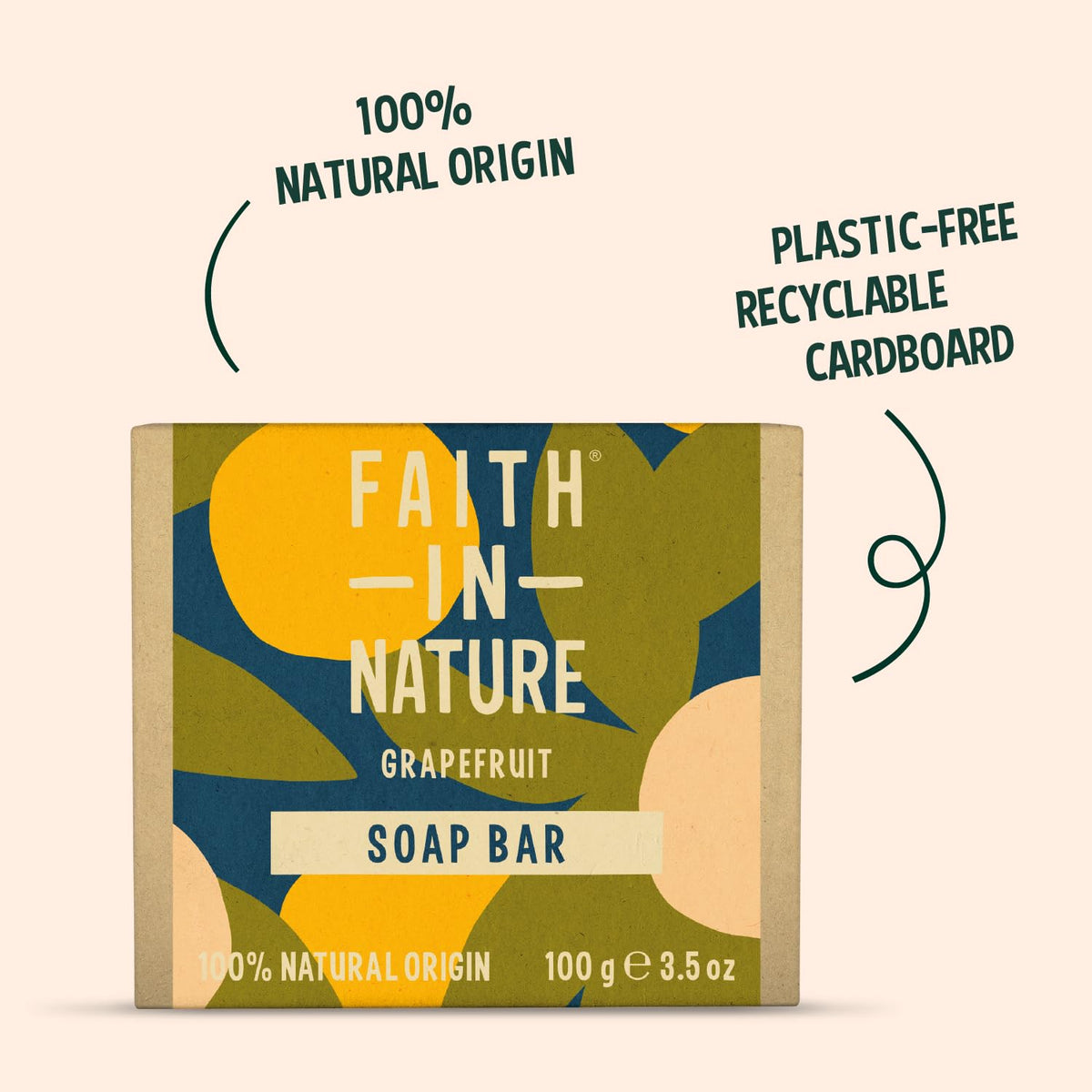 Faith In Nature Natural Coconut Hand Soap Bar, Hydrating, Vegan & Cruelty Free, No SLS or Parabens, 100g