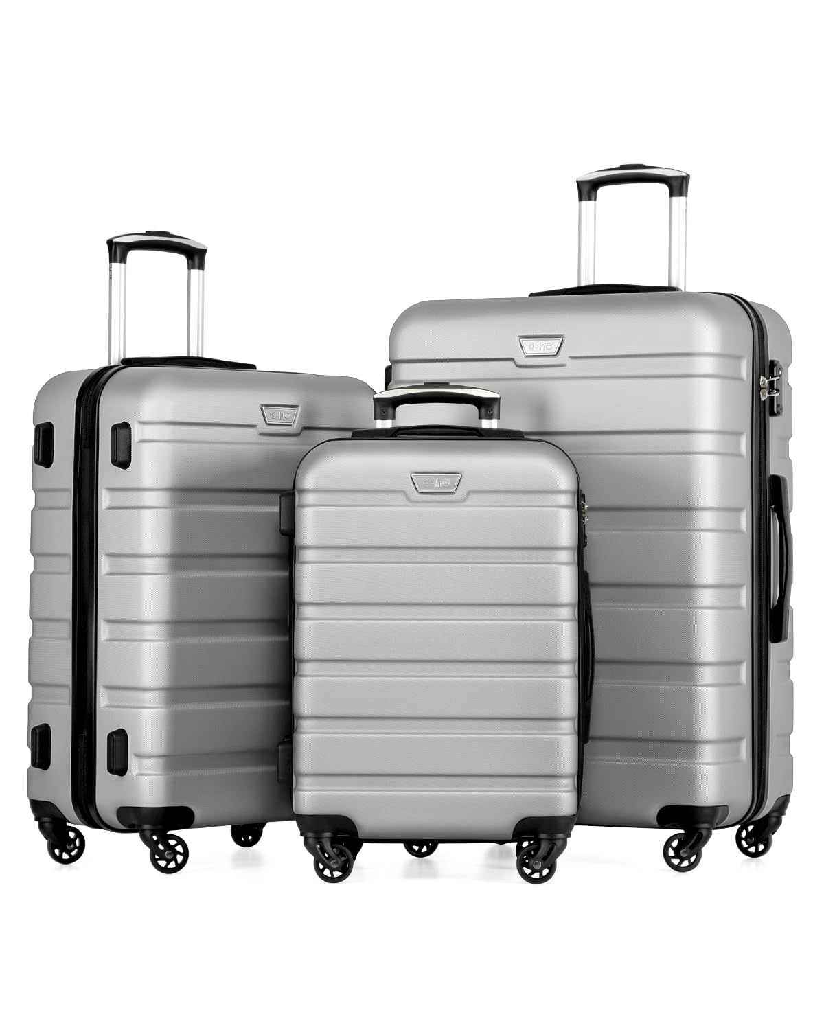 COOLIFE 28 Inch Large Suitcase, ABS+PC, Lightweight Hard Shell Luggage