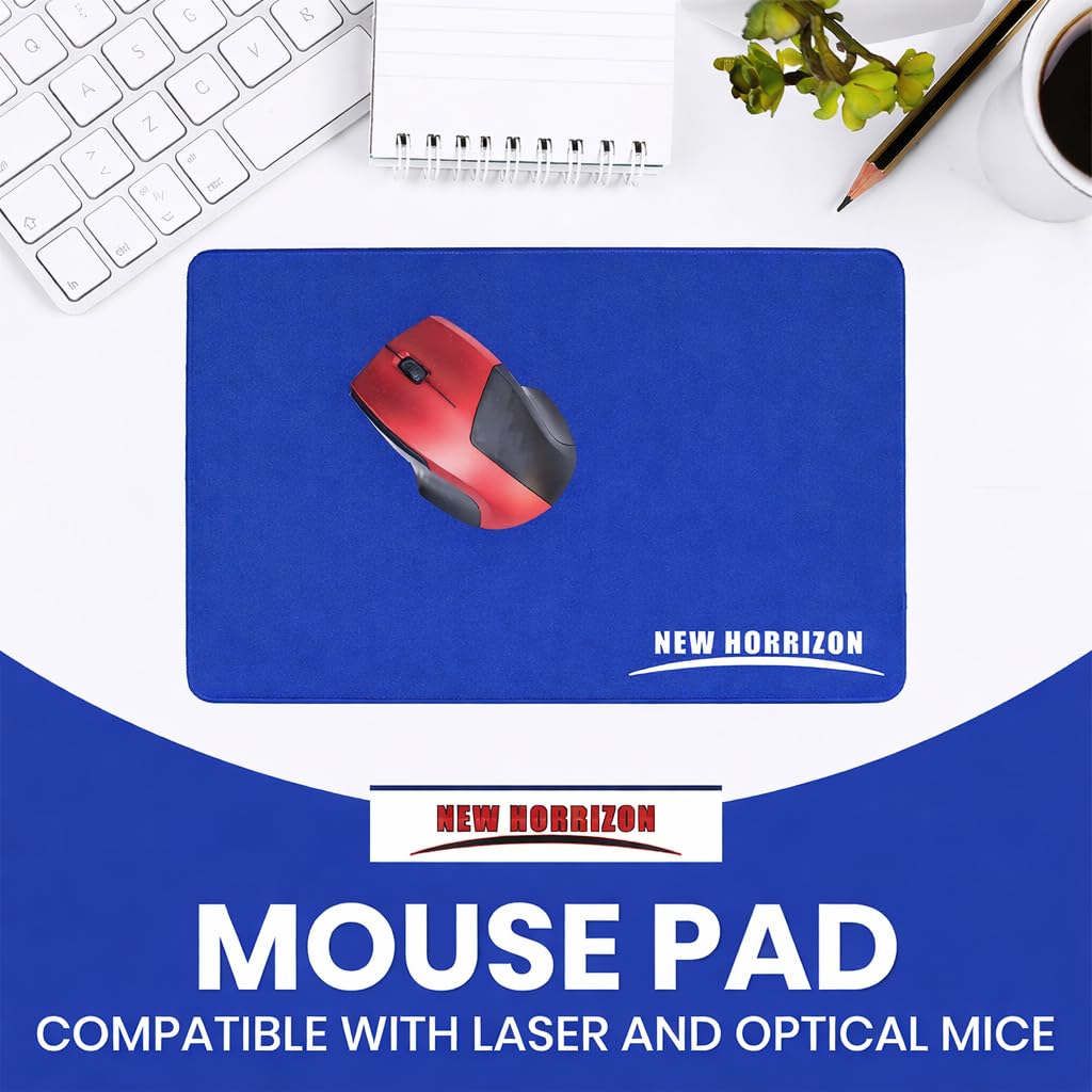 New Horrizon Gaming Mouse Pad, Mouse Mat Black, 290x210x5mm
