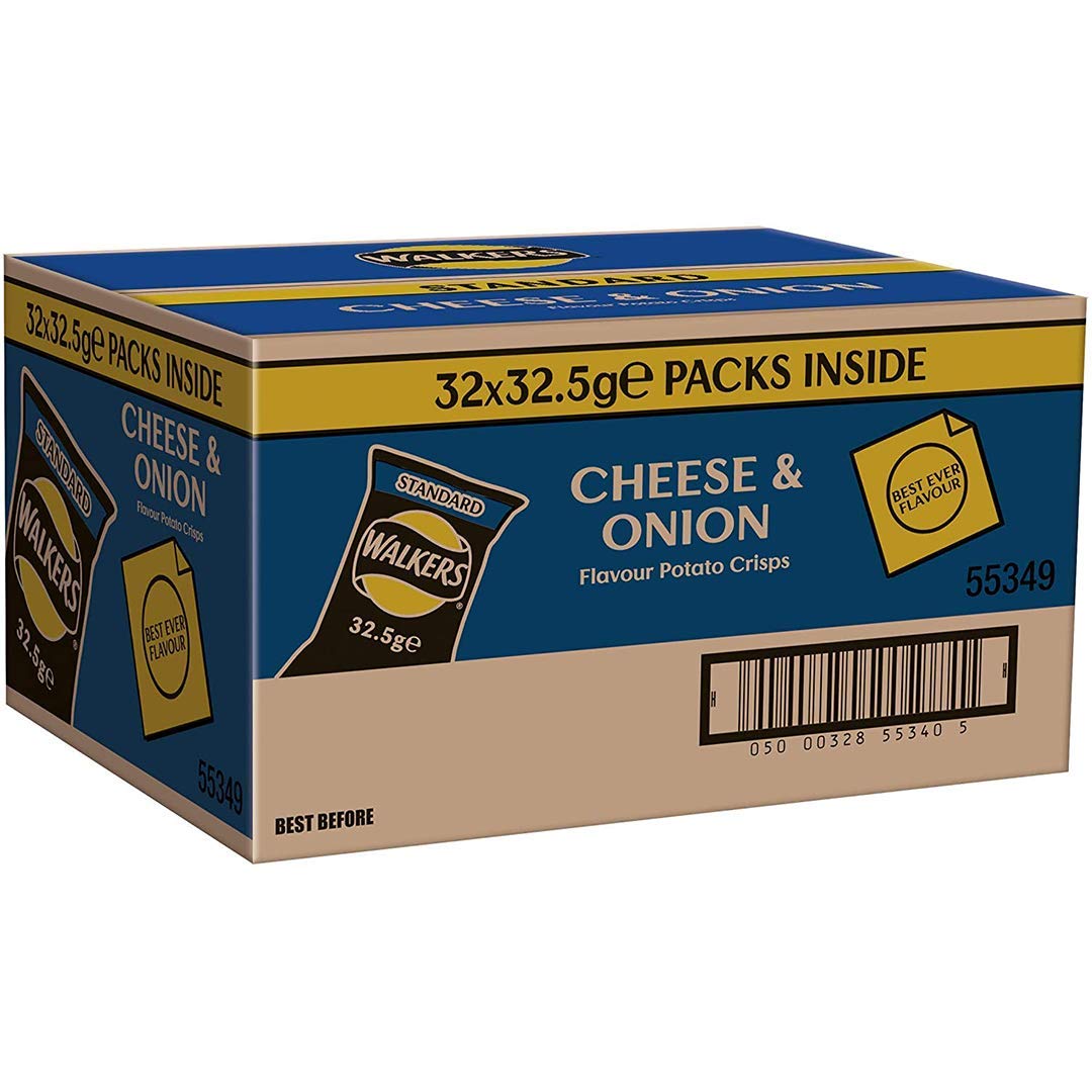 Walkers Baked Snacks Sea Salt 6 x 22g