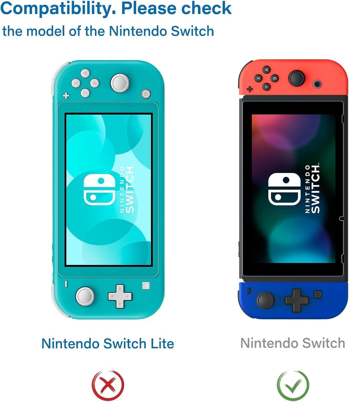 NEW'C for Nintendo Switch 2 Screen Protector Tempered Glass Bubble Free