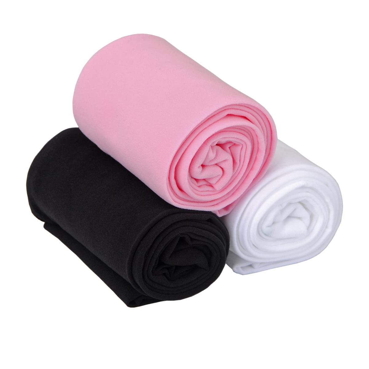 EVERSWE 3-Pack Girls Microfiber Tights Multiple Colors