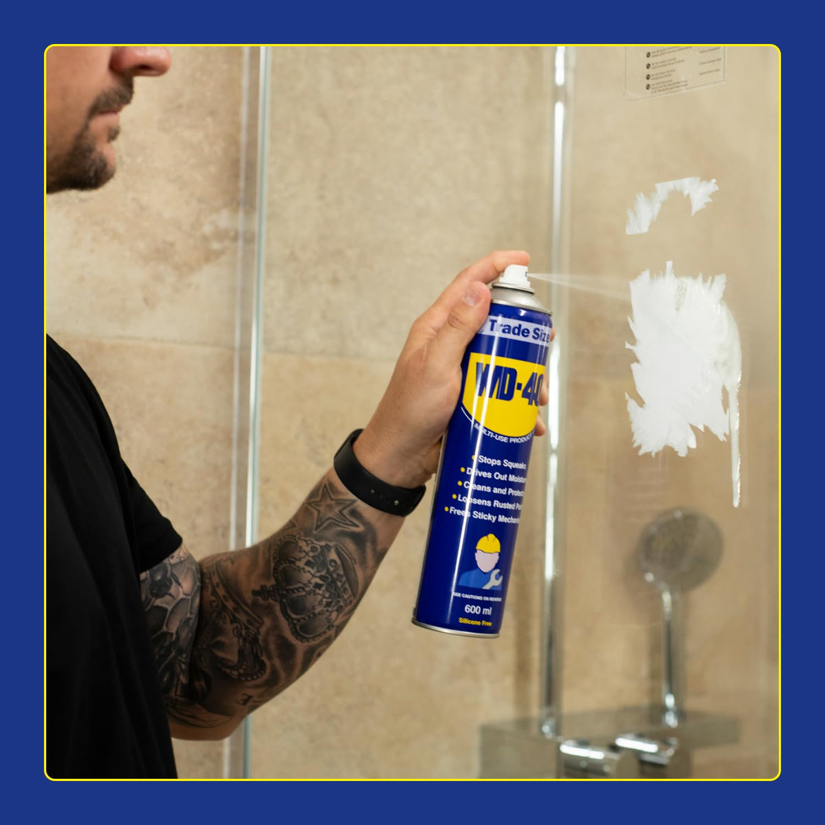 WD-40 Multi-Use Lubricant Spray, Trusted Formula, Multi-Purpose, 600ml