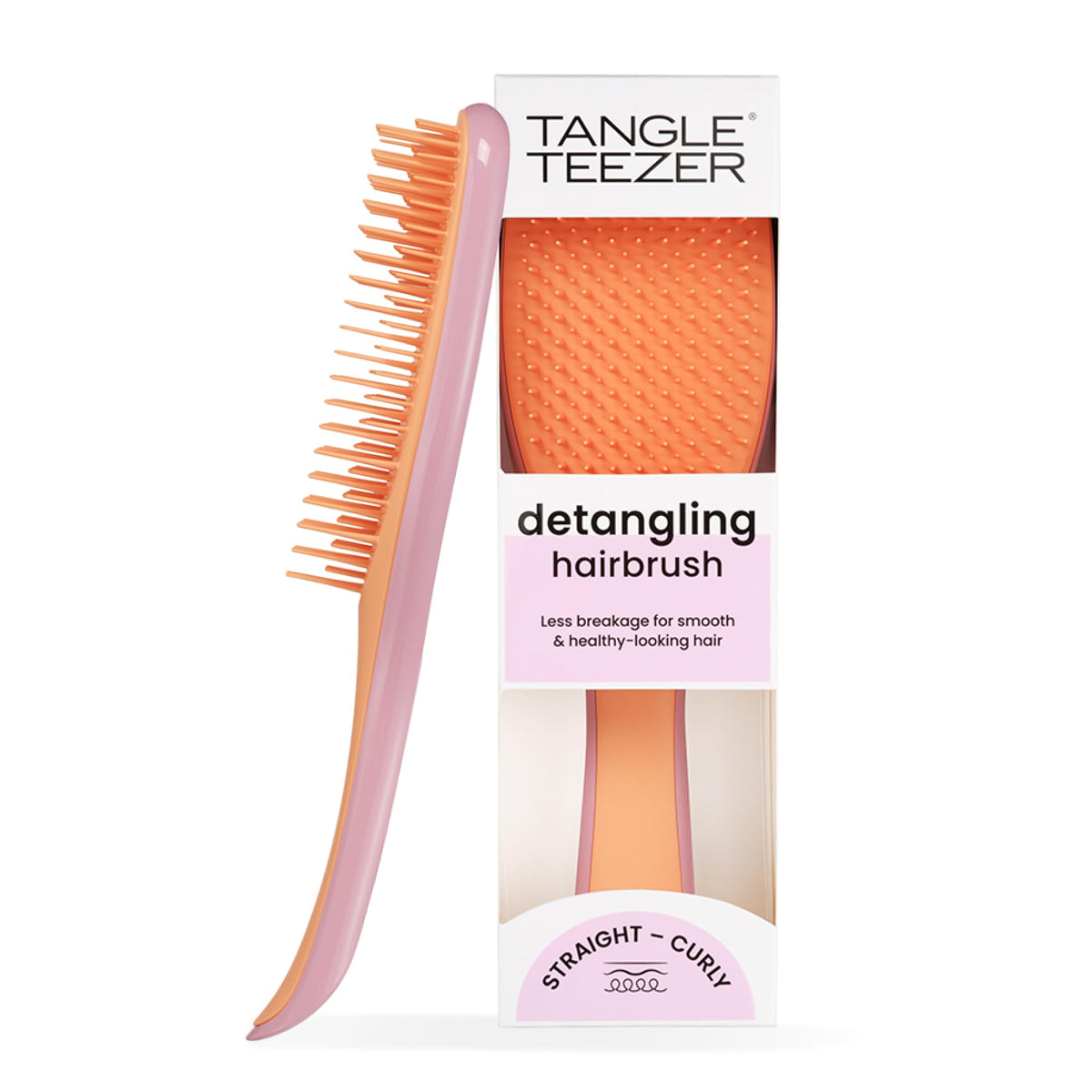 Tangle Teezer The Ultimate Detangler Straight to Curly Hairbrush