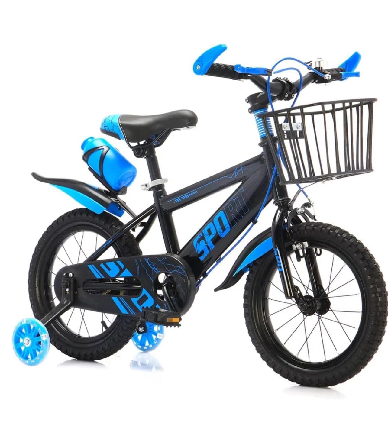 Kids Sport Bike, Tourer, Bicycle, Cycling, Boys Cycle, 12" 14" 16" 18" 20" Children’s Bicycle, Child Bikes, Adjustable Sport Bike 2-12 Years Old, Stabilisers,