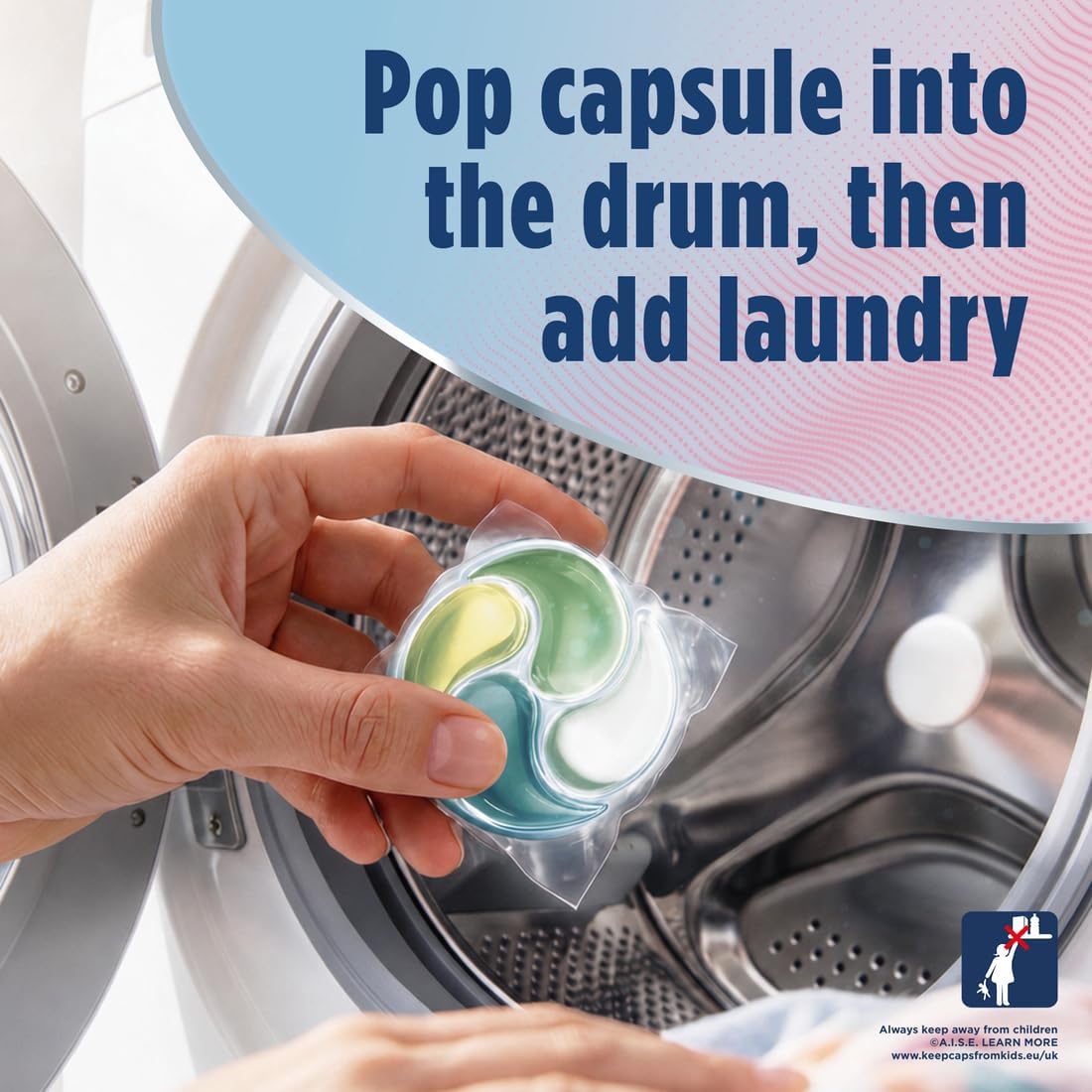 Persil Non Bio Pure Heaven Scent Laundry Detergent Capsules 31 Washes