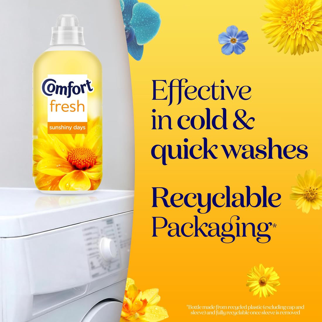 Comfort Perfume Creations Passion Bloom Fabric Conditioner Motion-Activated Fragrance Technology 100 Days of Freshness 30 washes (900 ml)