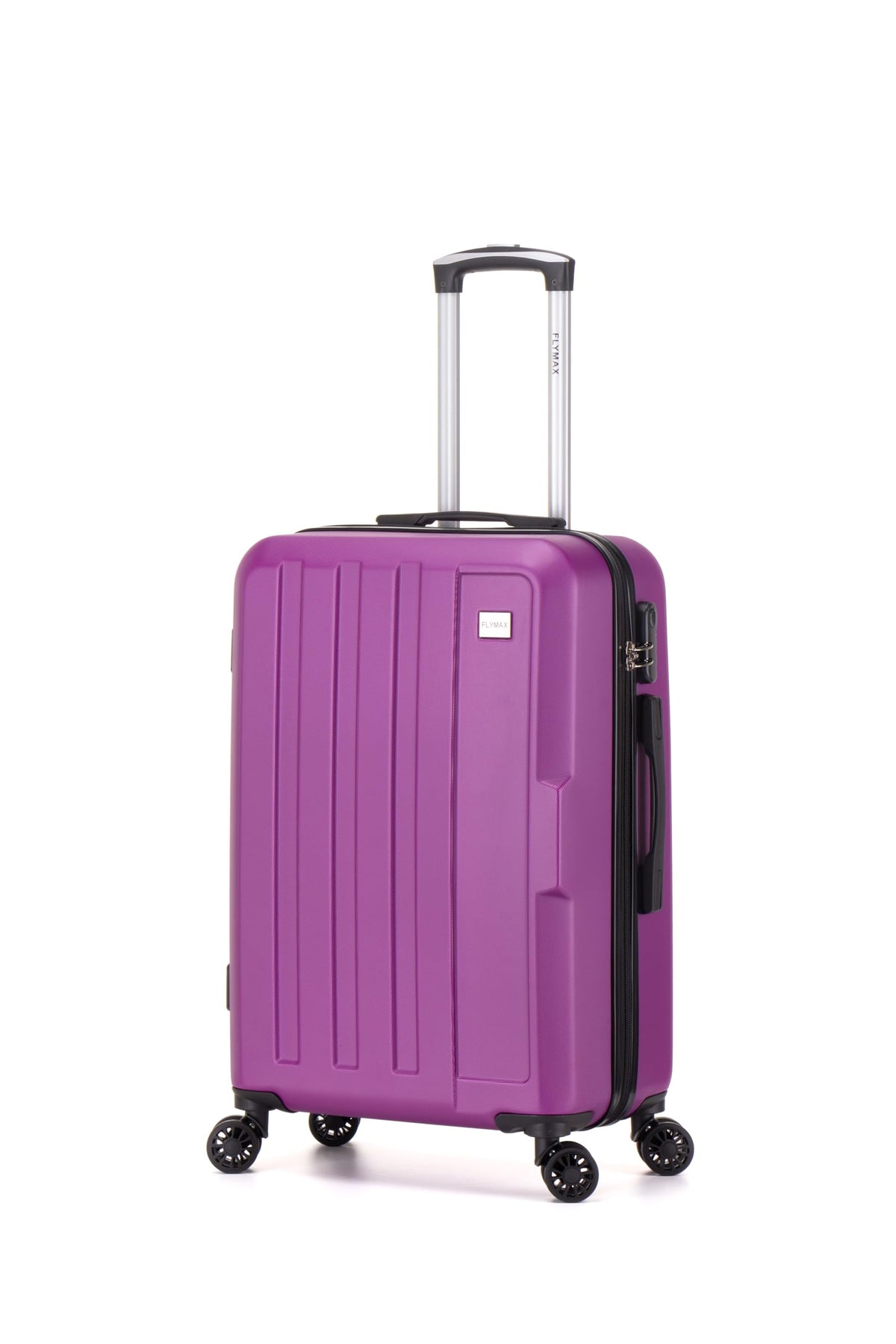 FLYMAX 29" Large Suitcase 4 Wheel Lightweight Luggage Hard Shell Travel Case Hold Check in Fits 23kg - 27kg + 3 Digit Lock Suitcase Large + Telescopic Handle 103 Litre Capacity