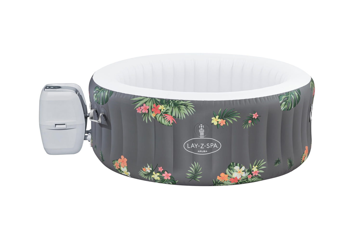 Lay-Z-Spa Boracay Smart Signature AirJet Inflatable Hot Tub with App-Control 2-4 person